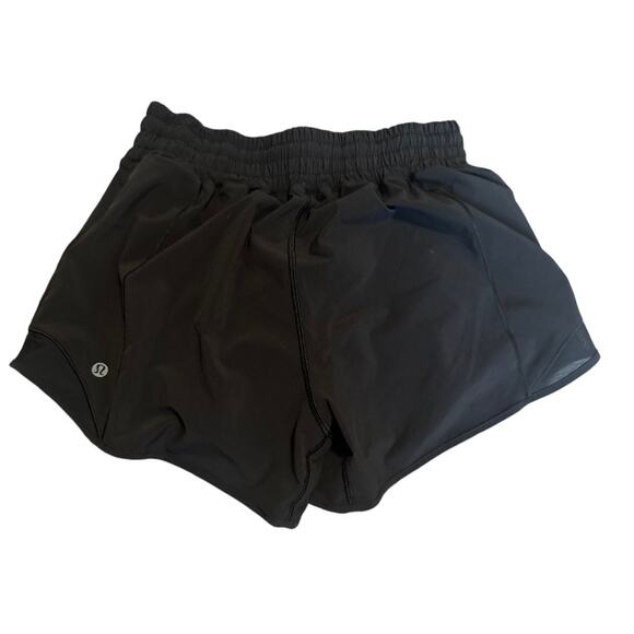 Lululemon Women’s Running Shorts Black Size 6 - Picture 2 of 4